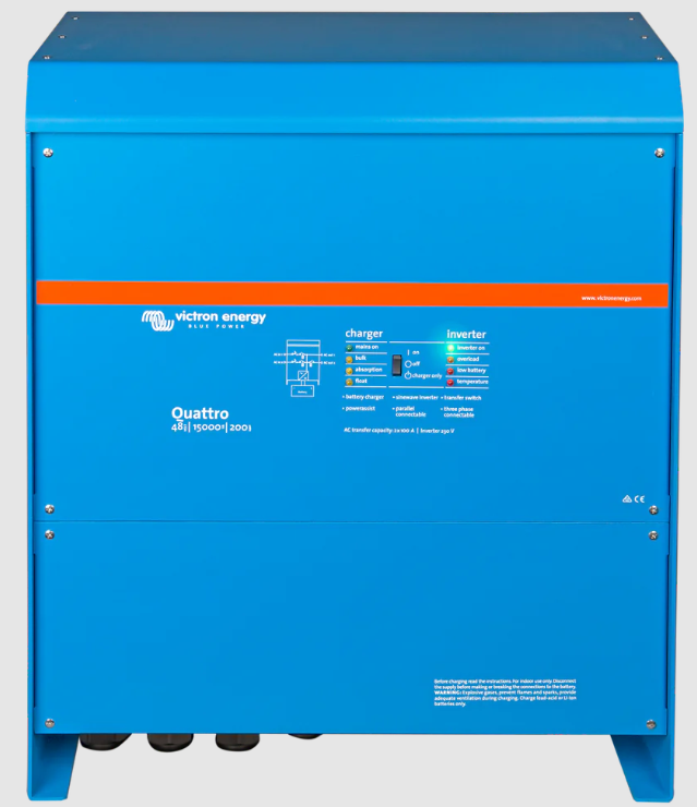 Victron Energy Quattro 48/15000/200-100/100 230V VE.Bus