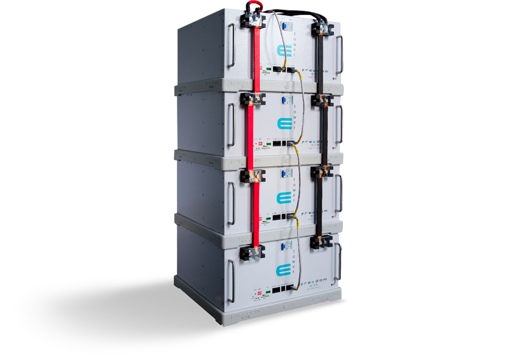Freedom Won eTower LiFePO4 Battery 5kW 52V